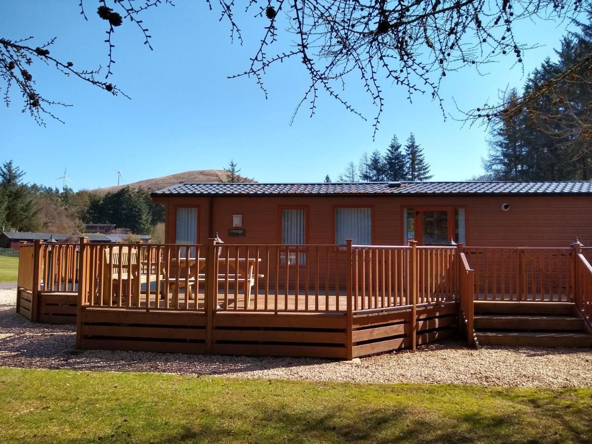 Lazy Days Lodge Glendevon Luaran gambar