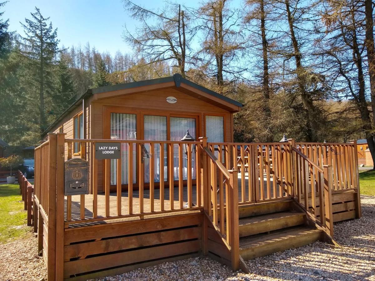 Lazy Days Lodge Glendevon Luaran gambar