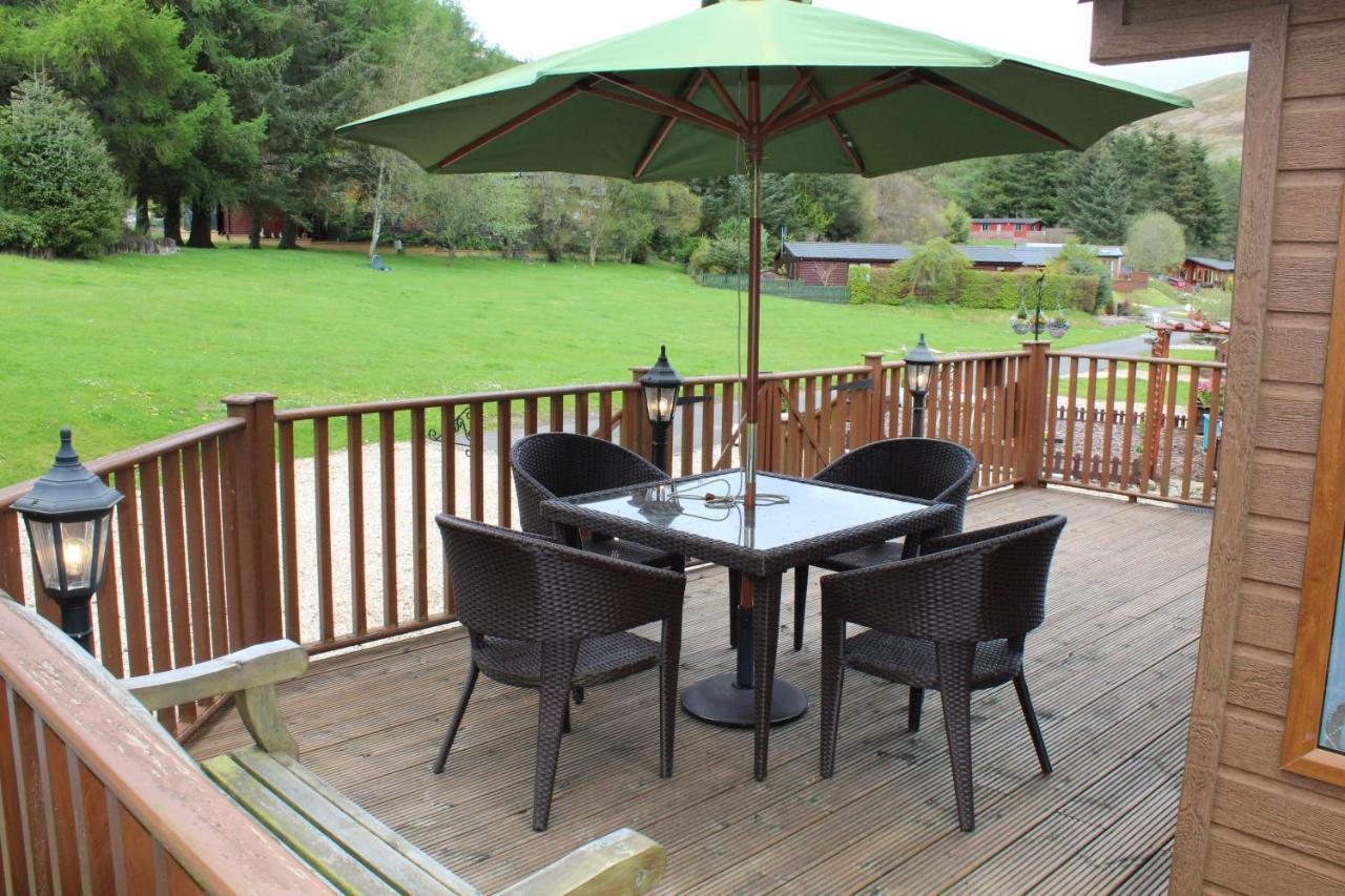 Lazy Days Lodge Glendevon Luaran gambar