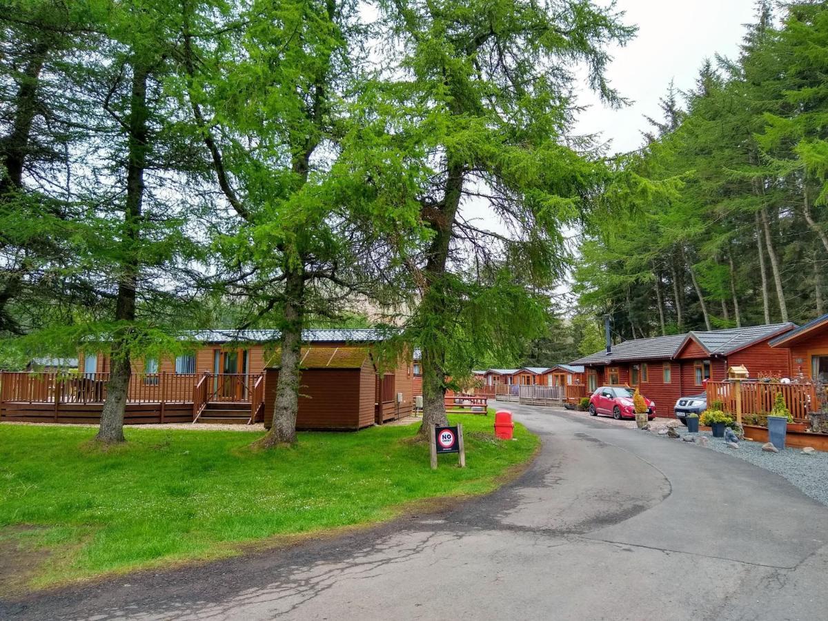 Lazy Days Lodge Glendevon Luaran gambar